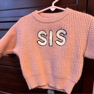 Spearmint Baby Sis Sweater 0-6 mos